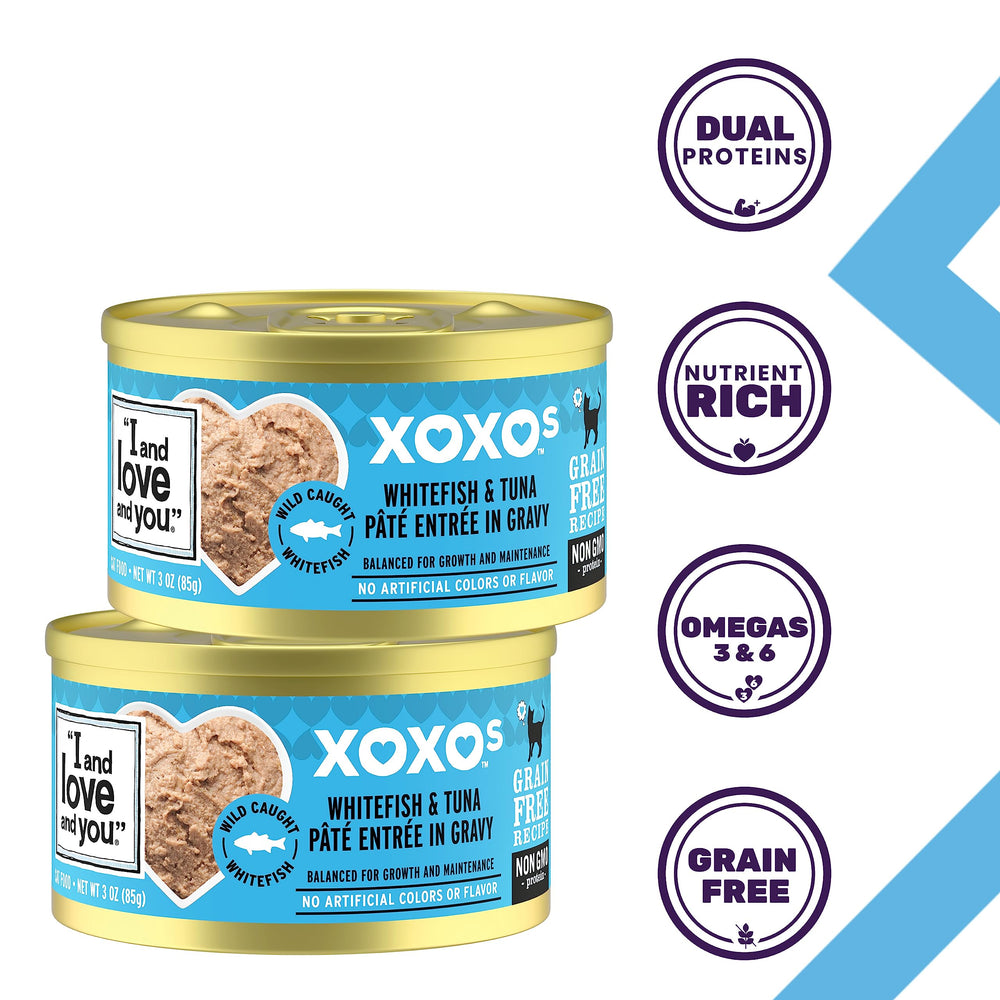 XOXOs wet cat food served in a bowl, highlighting hydration and texture.