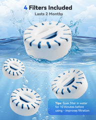IAD BPA-free filter supports safe drinking water for dogs.