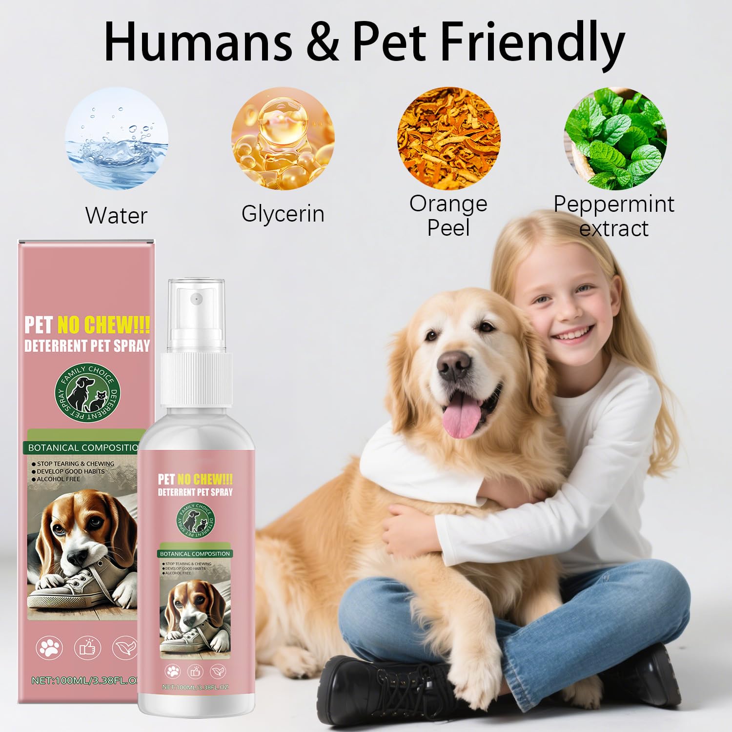 iALTERLL Natural ingredients label highlights safe use around pets and plants.