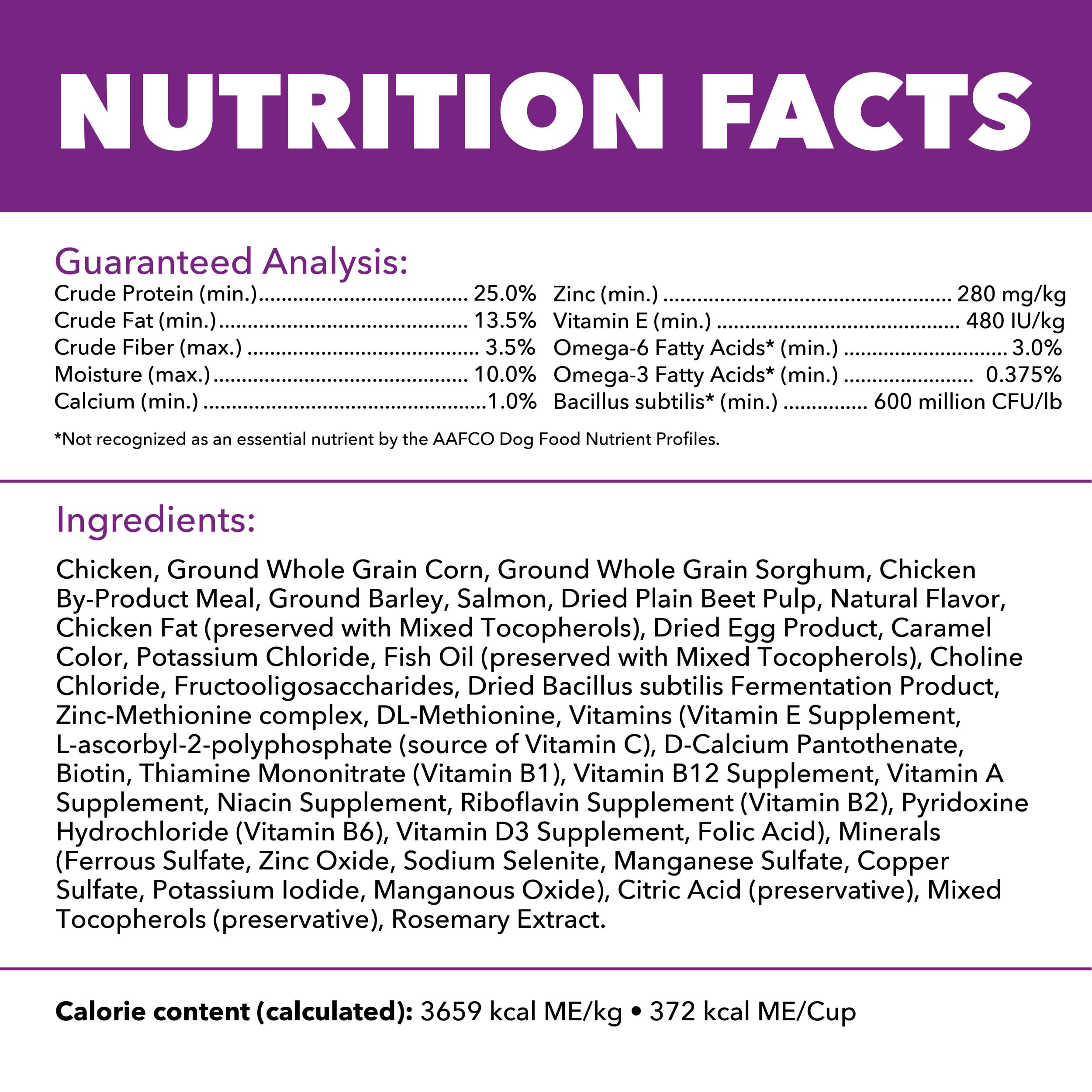 IAMS antioxidant-enriched formula supports immune health through daily nutrition.