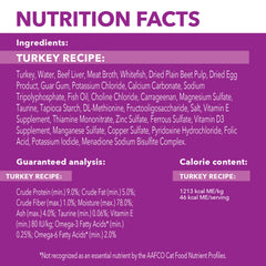 IAMS Perfect Portions grain-free label indicates no grains in this recipe.
