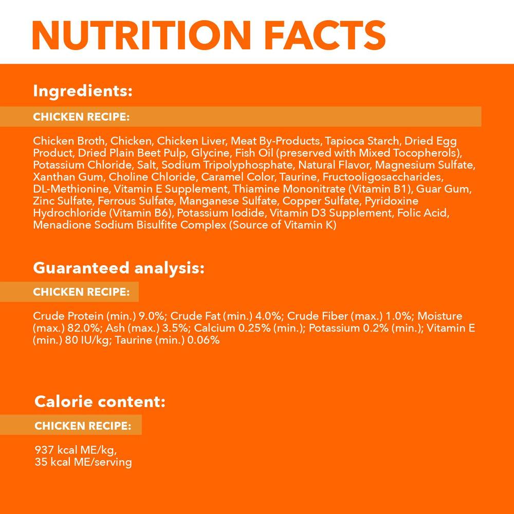 IAMS Perfect Portions immune and digestion support with Vitamin E and prebiotic benefits