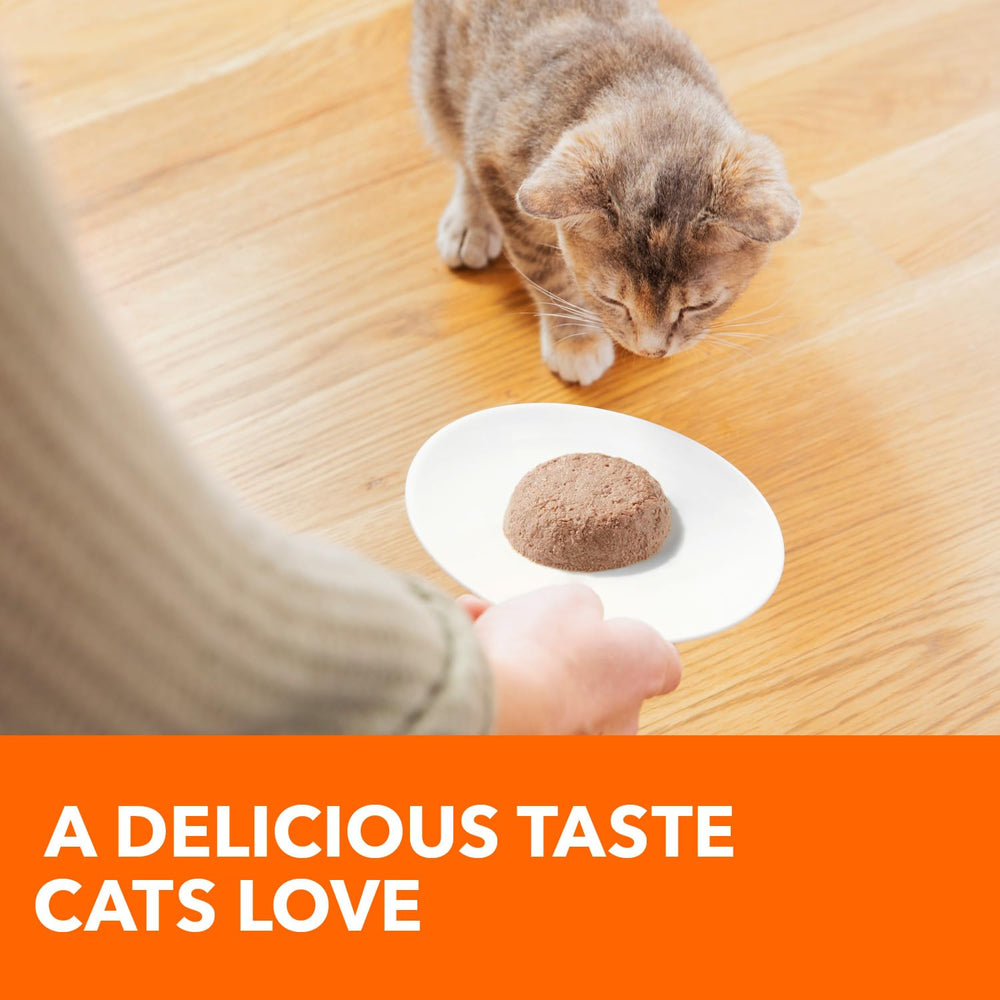 IAMS Perfect Portions kitten grain-free formula highlighted with chicken pate.