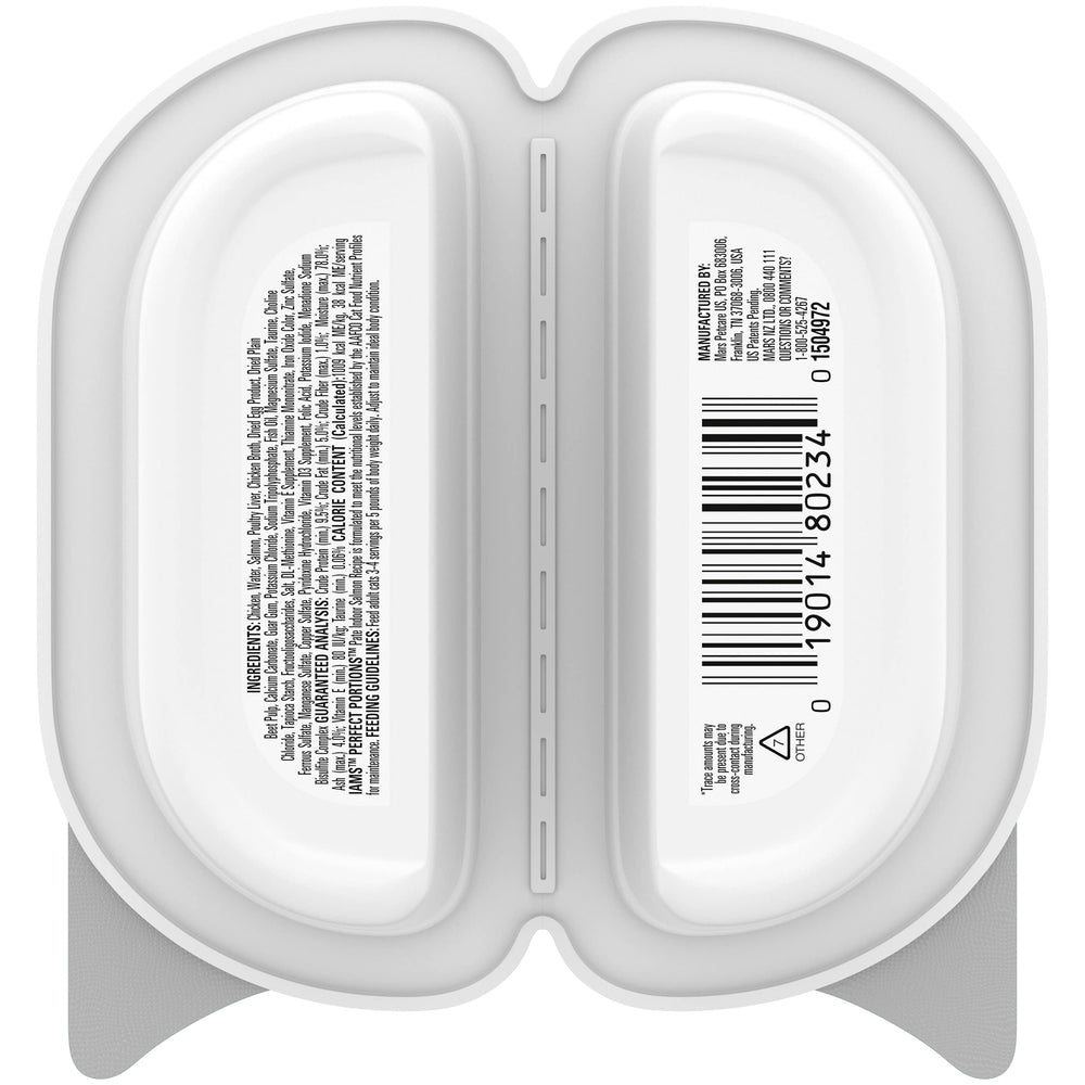 IAMS Perfect Portions Ready to serve image reinforces quick, hassle-free meals.