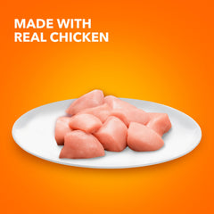 IAMS Perfect Portions kitten image emphasizes vitamin E immune-support attributes.