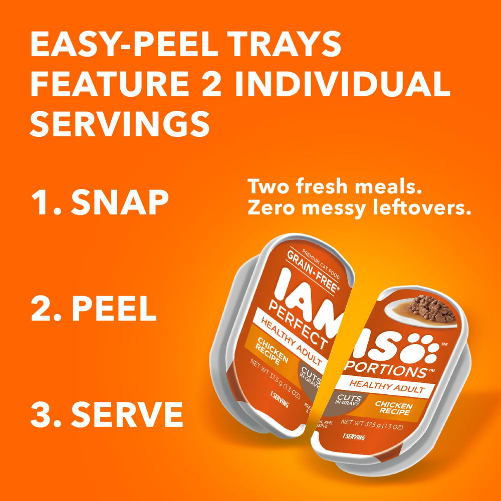 IAMS grain-free recipe provides protein without grains for a balanced meal.