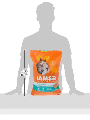 IAMS Proactive Health adult cat food bag showing 16 lb size