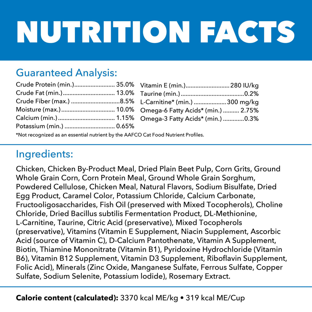 IAMS Proactive Health immune support and coat benefits graphic emphasizes healthy skin.