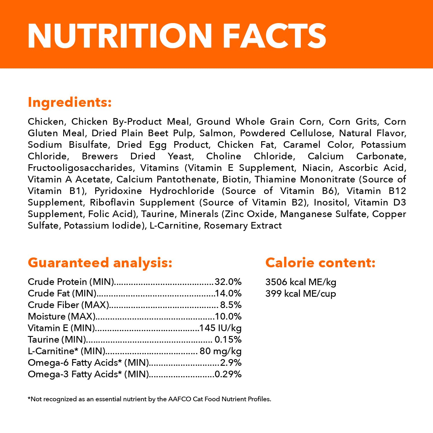 IAMS Proactive Health natural fiber and prebiotics shown together