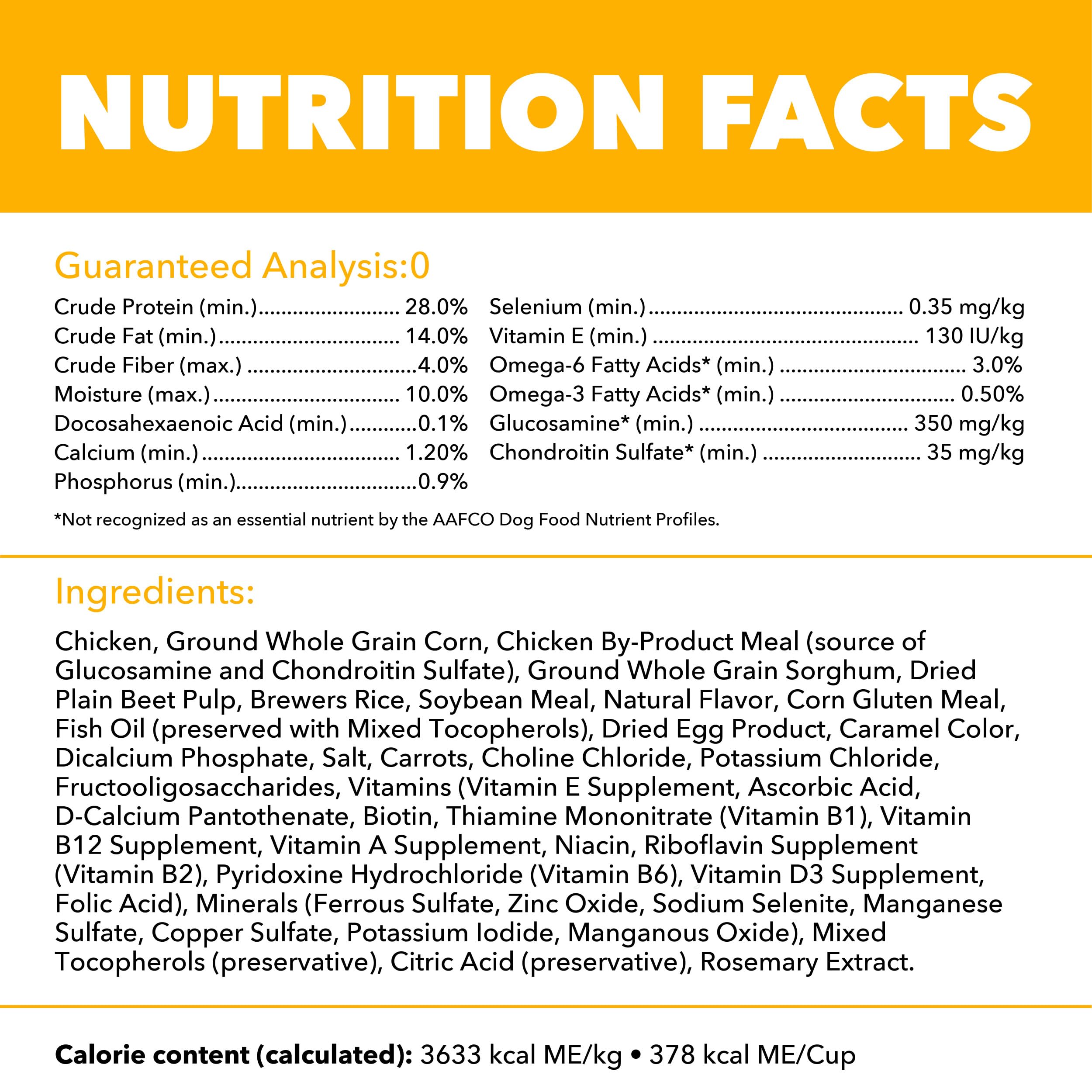 Calcium-rich kibble aiding healthy bones and joints in large puppies.