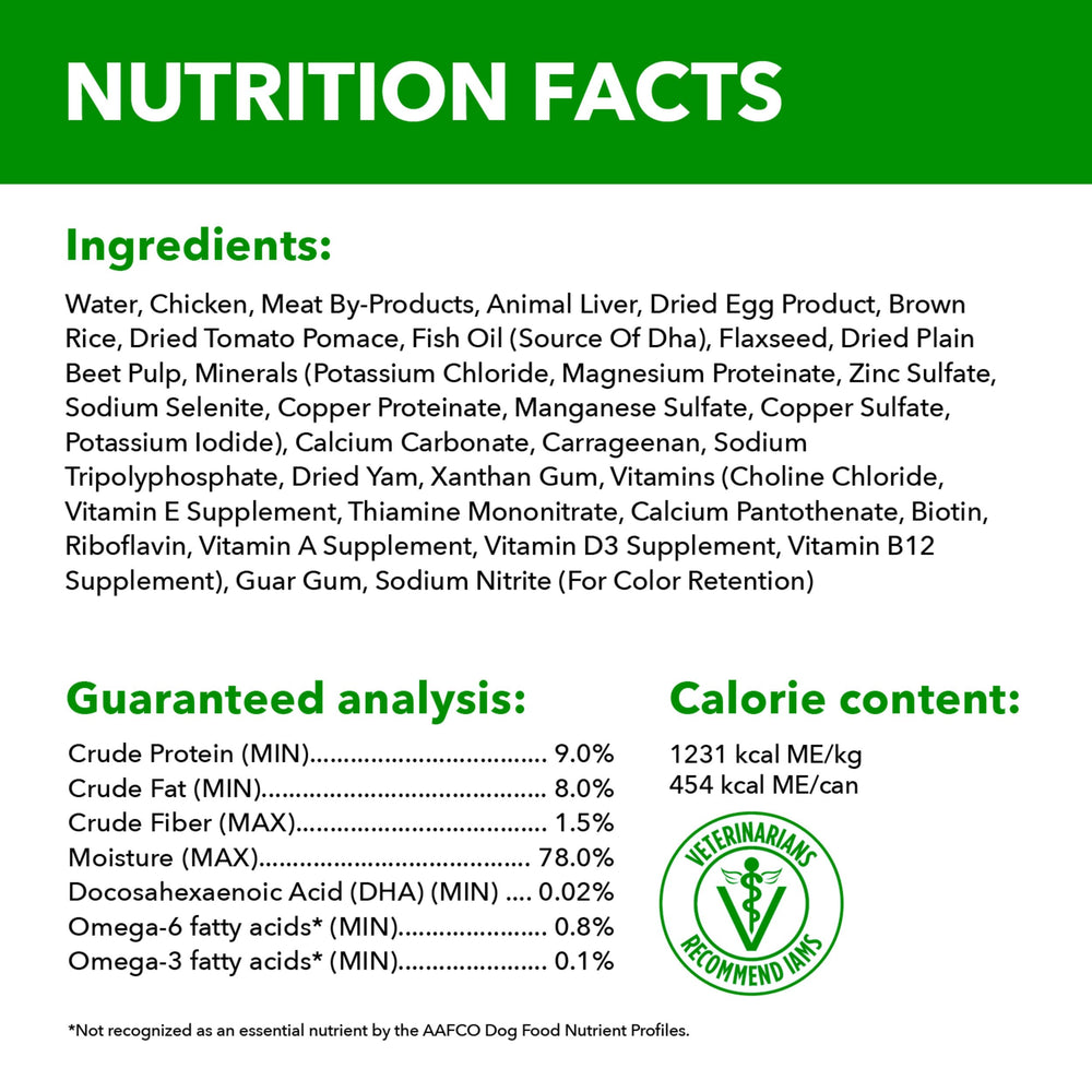IAMS Proactive Health Puppy Wet Food serving bowl at mealtime for puppies.