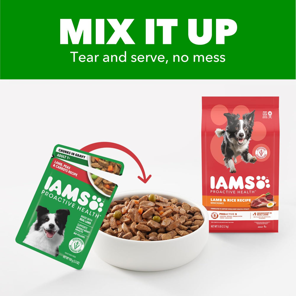 IAMS Proactive Health is 100% complete and balanced for adult dogs.