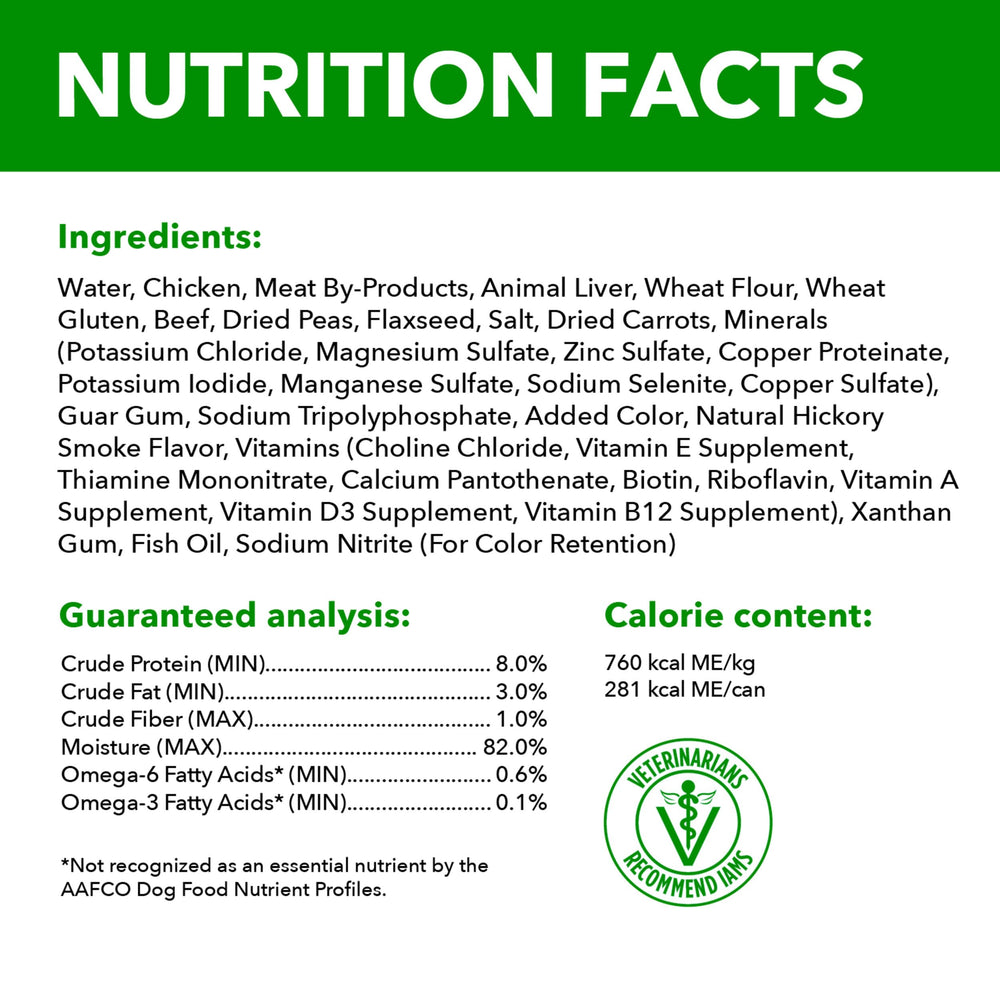 Close-up of natural ingredients in IAMS Proactive Health formula