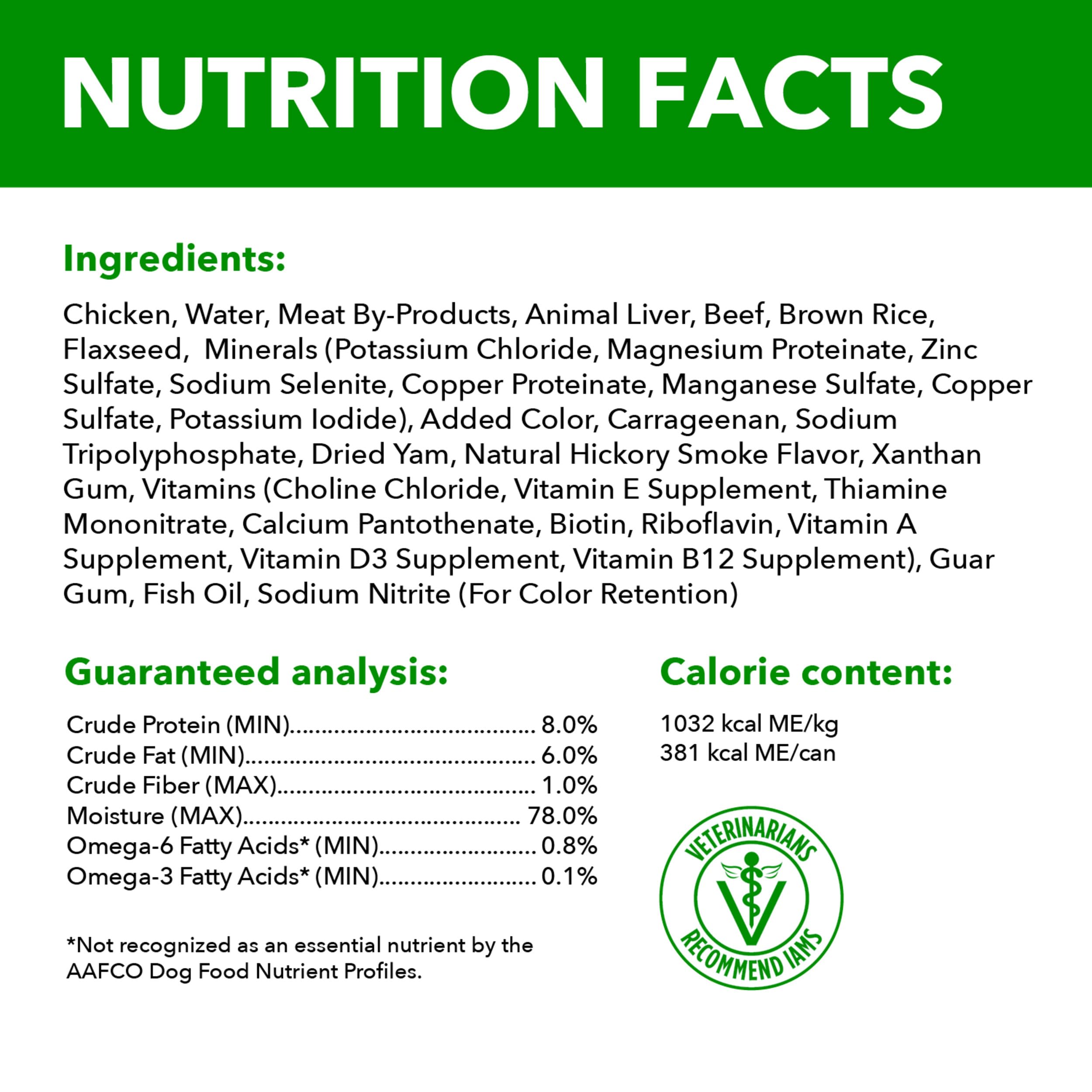 No fillers or artificial flavors in Proactive Health formula.