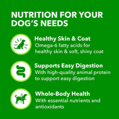 Real beef in IAMS Proactive Health cans for adult dogs.