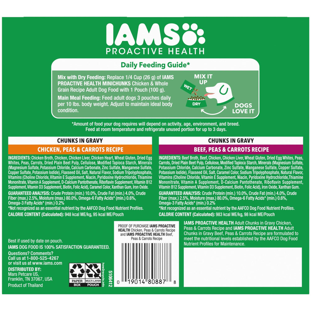 Serving IAMS Proactive Health in a bowl at mealtime.