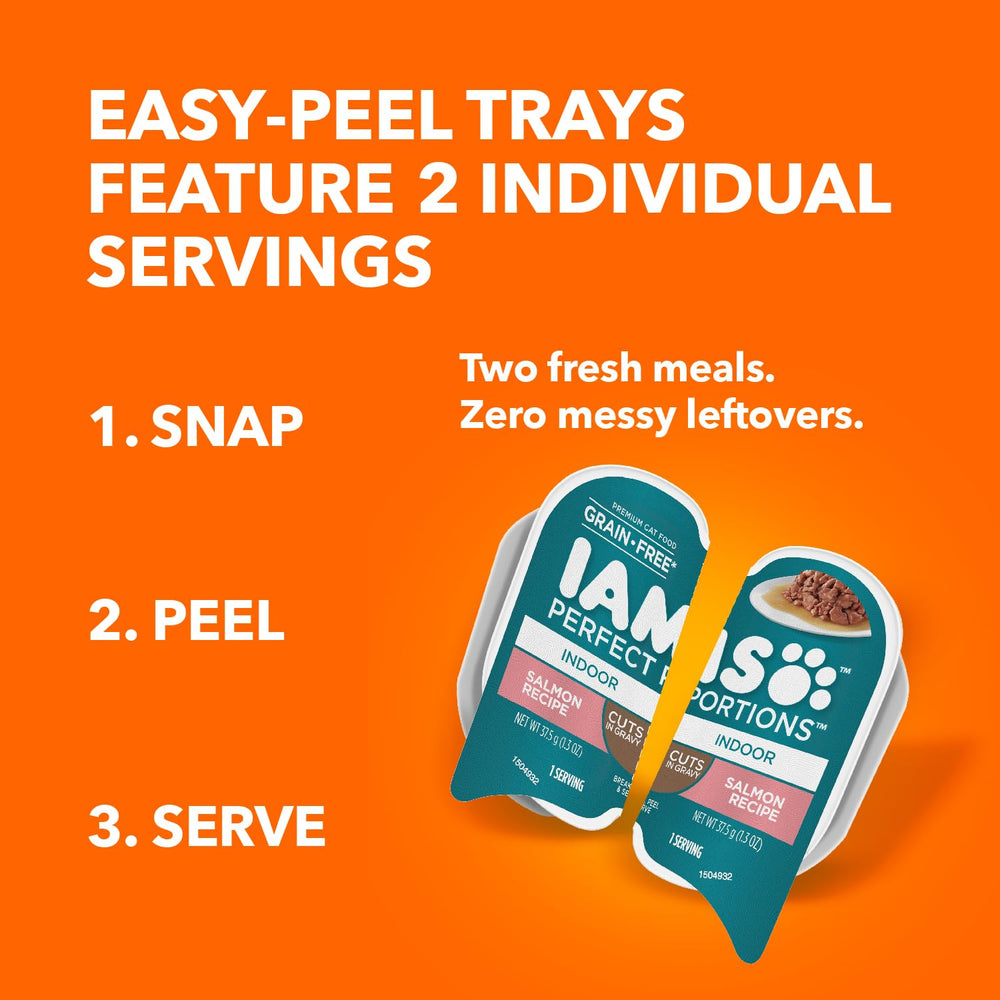 IAMS Vitamin E immune support and digestion-friendly fiber in this salmon formula.