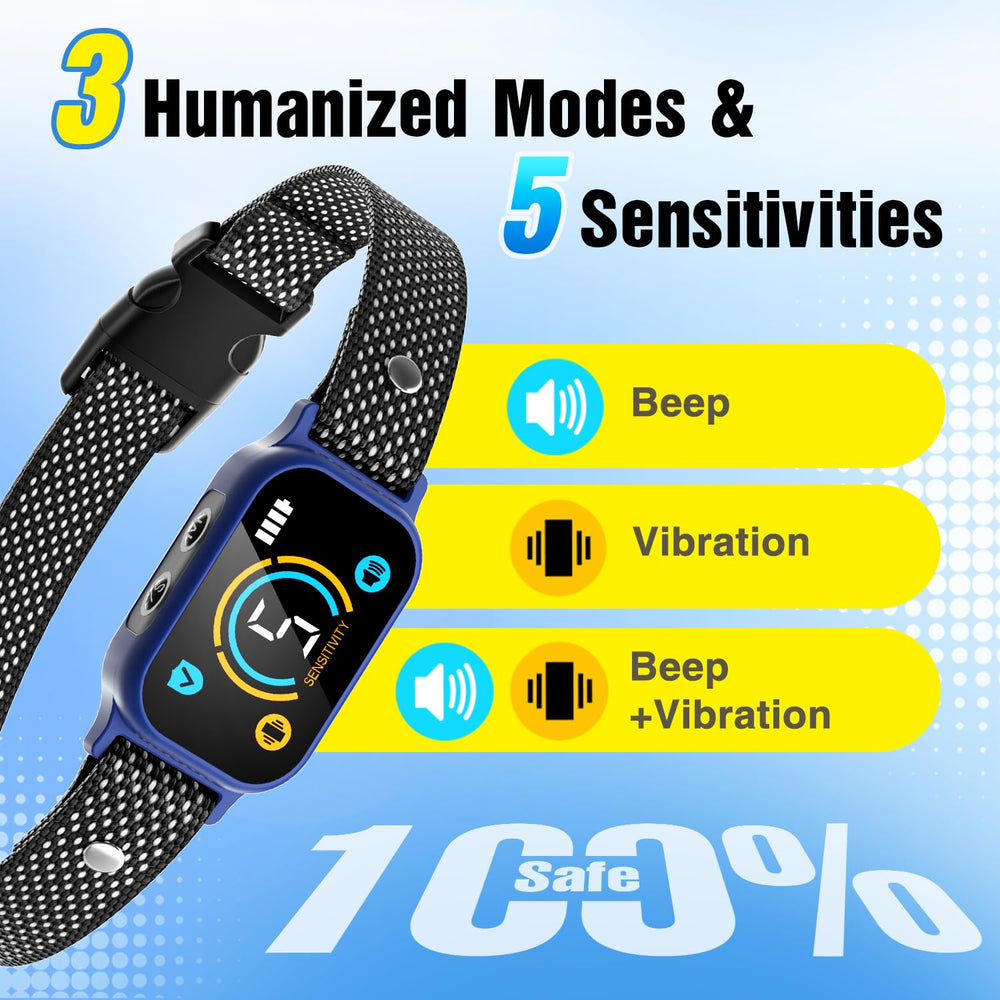 ianciu bark collar rechargeable battery for continuous training sessions