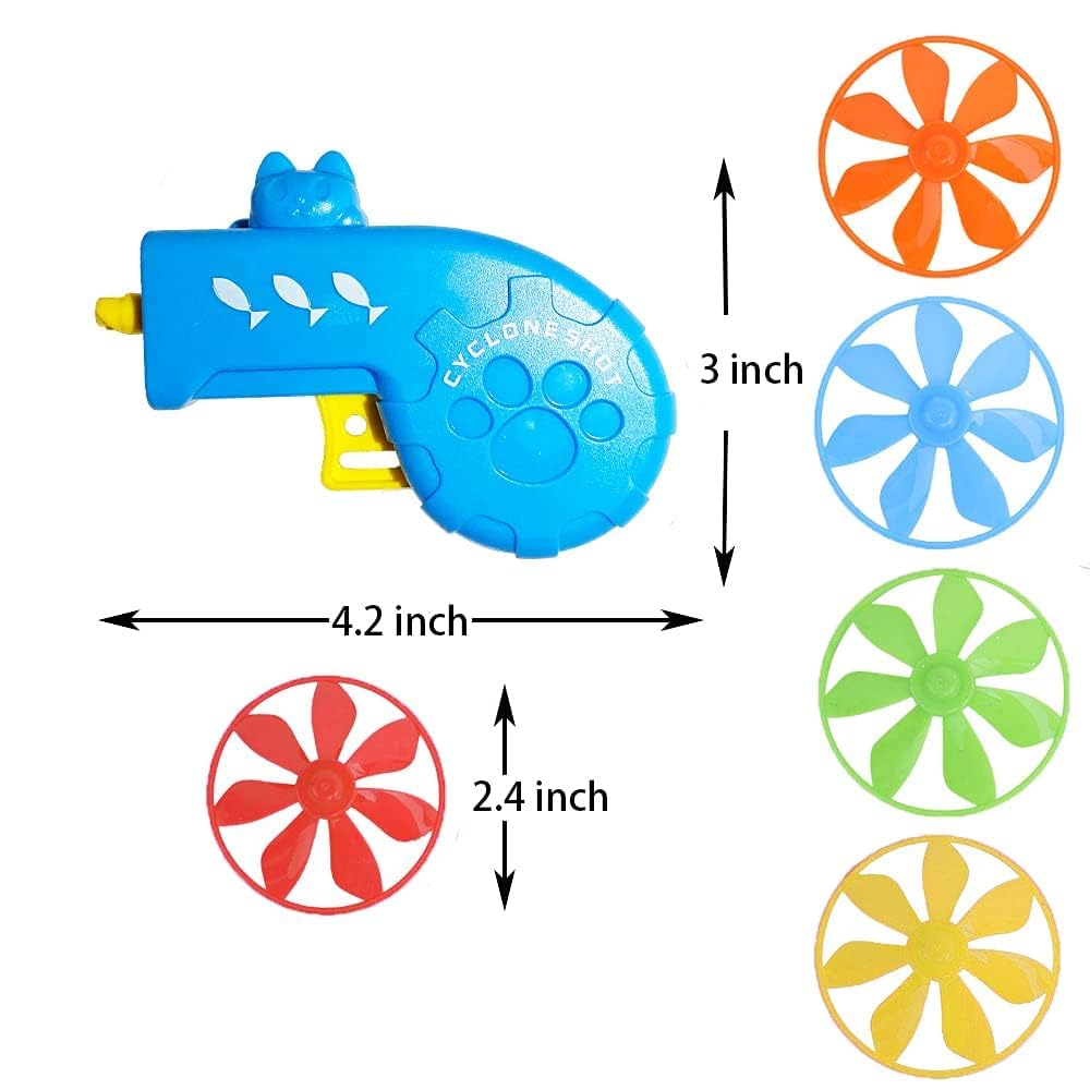 IAXSEE cat fetch toy with colorful propellers boosts engagement.