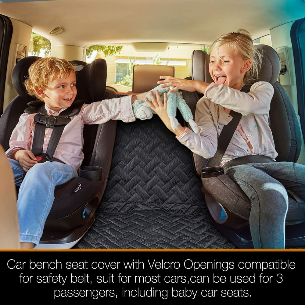iBuddy bench cover features easy one-minute installation for busy drivers