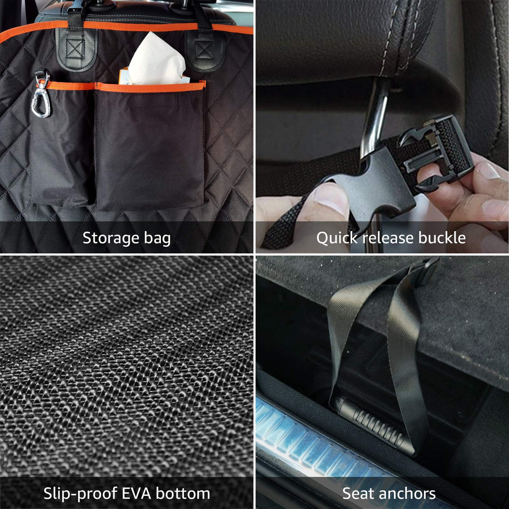iBuddy Cargo Liner side protection shields interiors during pet entry.
