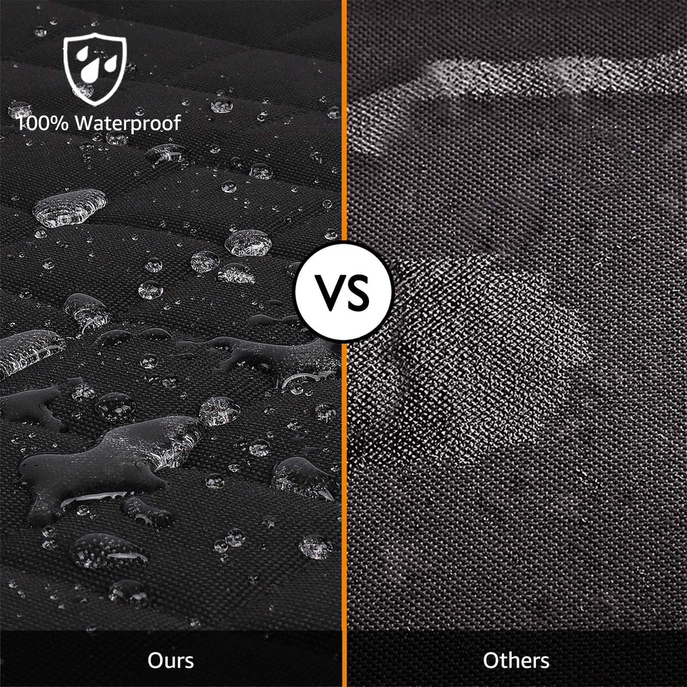 iBuddy Cargo Liner waterproof fabric detail keeps cargo dry and contained.