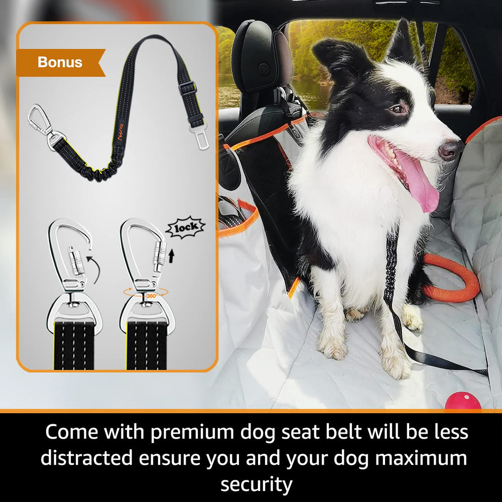 ibuddy machine-washable dog seat cover ready for simple care after trips.