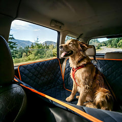 iBuddy four-layer waterproof cover protects seats from mud and spills.