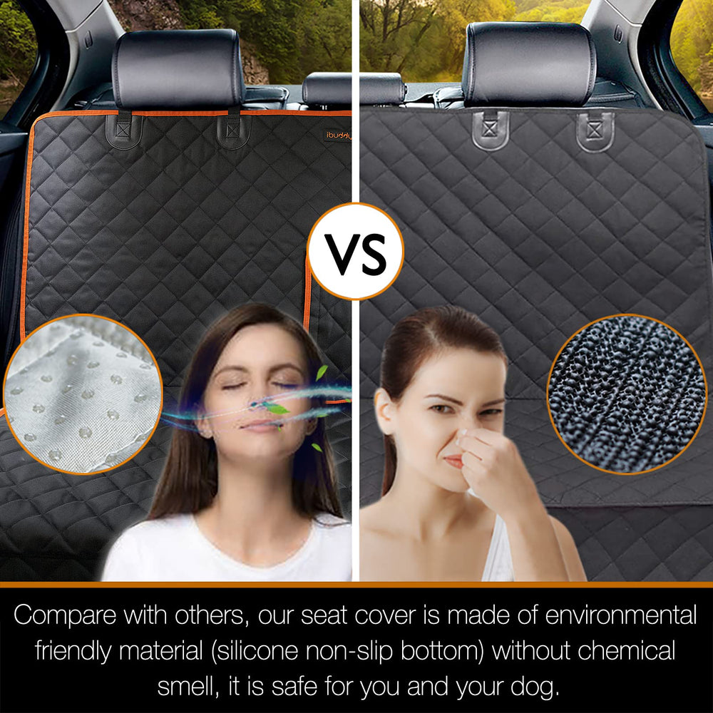 iBuddy non-slip durable bench seat cover keeps your SUV clean and comfortable