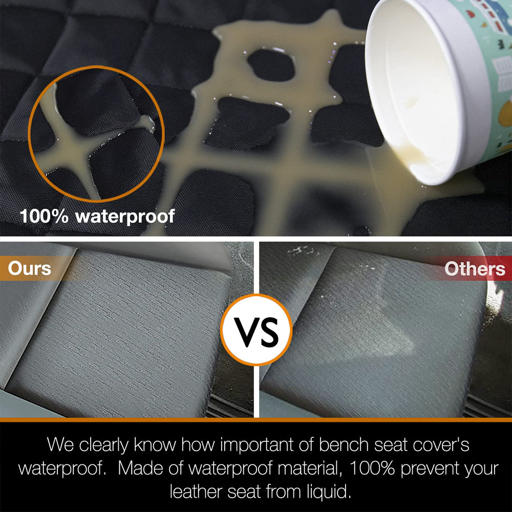 iBuddy nonslip back seat cover keeps kids and pets in place
