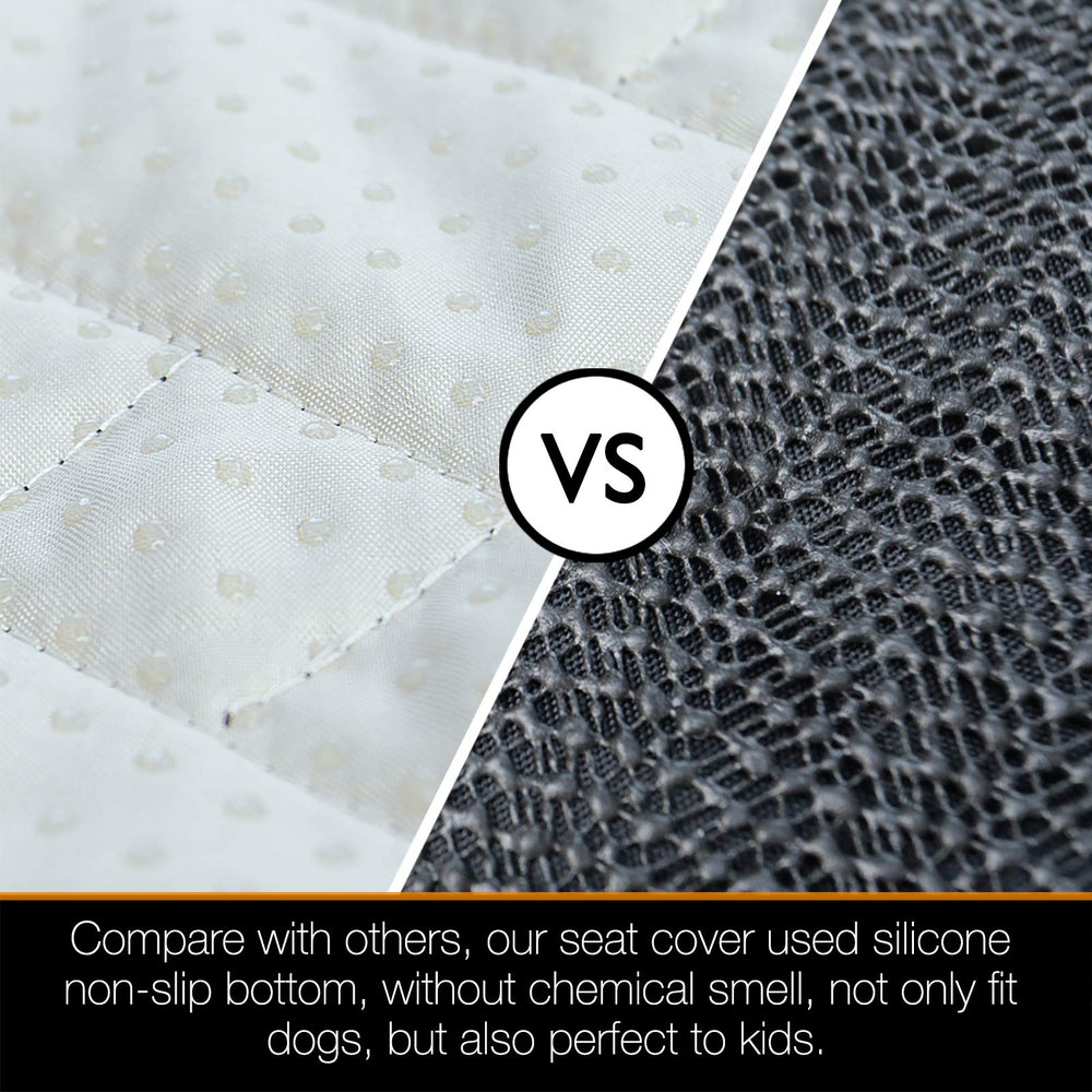 iBuddy eco-friendly odorless back seat cover keeps cabin fresh.