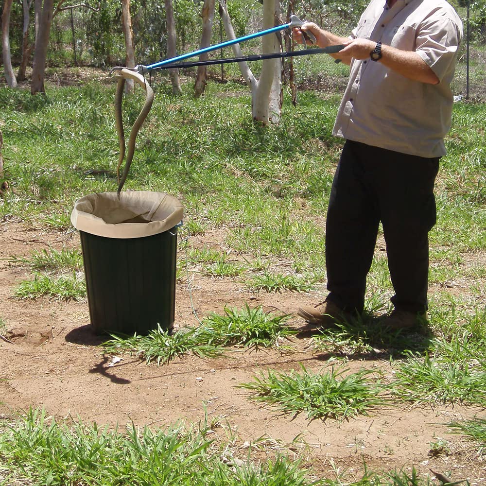 Bag used for moving reptiles in field or on-site transport.