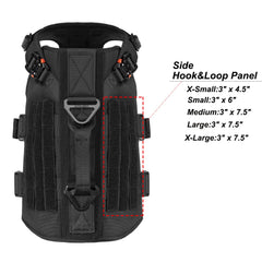 Back panel showing Velcro ID patch area on ICEFANG GN3.