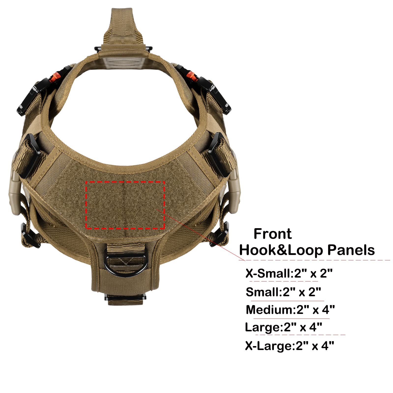 ICEFANG GN3 ID patch panel with hook-and-loop area for customization