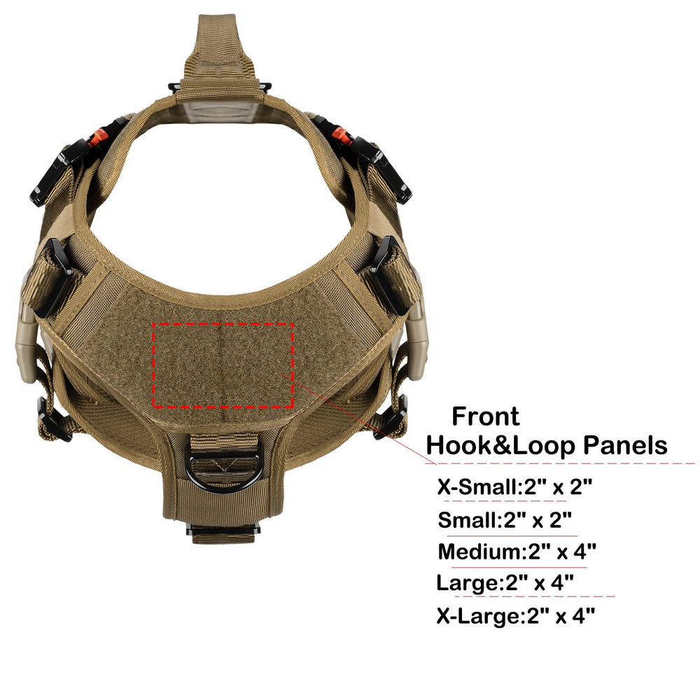 ICEFANG GN3 ID patch panel with hook-and-loop area for customization