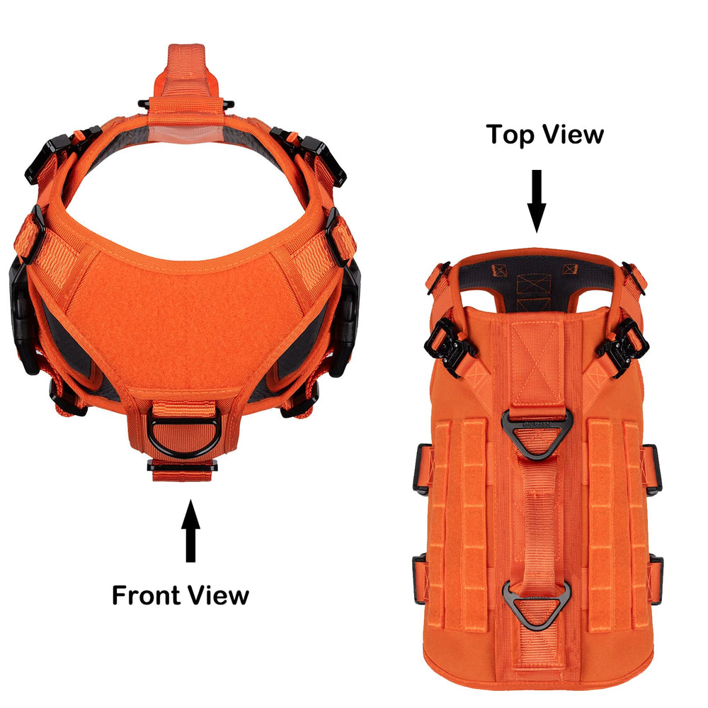 ICEFANG GN3 Molle/PALs area enables carrying gear on adventures.