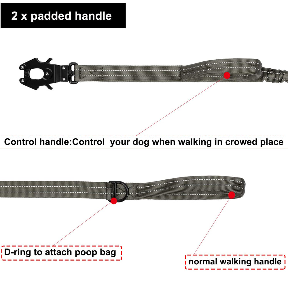 ICEFANG heavy-duty quick-release metal clasp ensures secure, easy attachment.