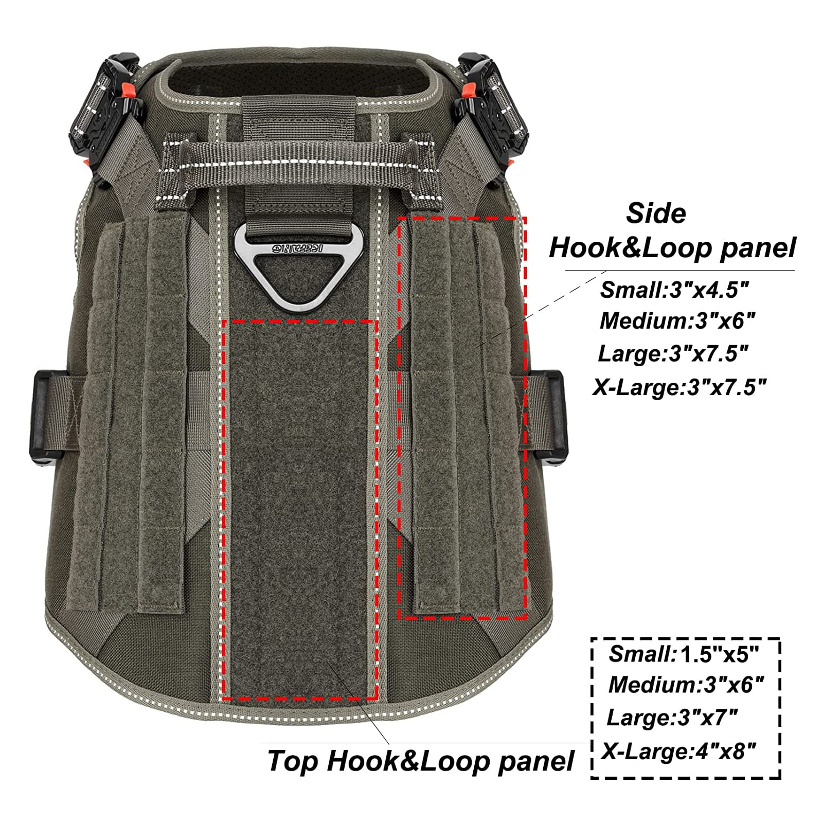 ICEFANG reinforced seams ensure durability during active training and daily wear.