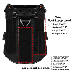 ICEFANG Patch area on chest enables patch customization.