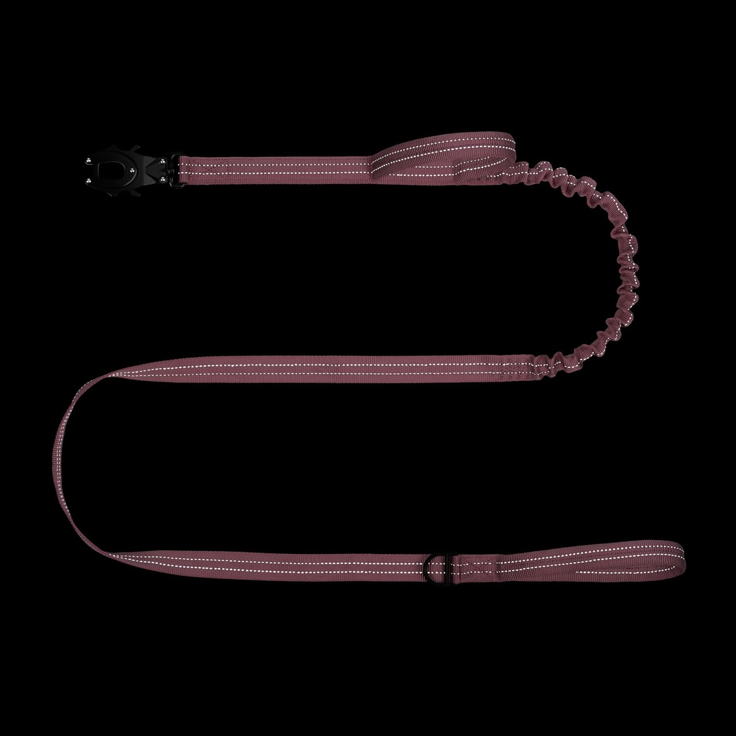 ICEFANG Tactical Dog Leash rear handle view for comfortable everyday walking.