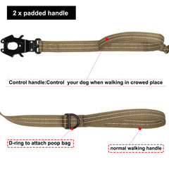 ICEFANG Reflective nylon increases visibility for safe night walks.