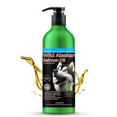 Iceland Pure salmon oil bottle with pump for easy, mess-free daily dosing.