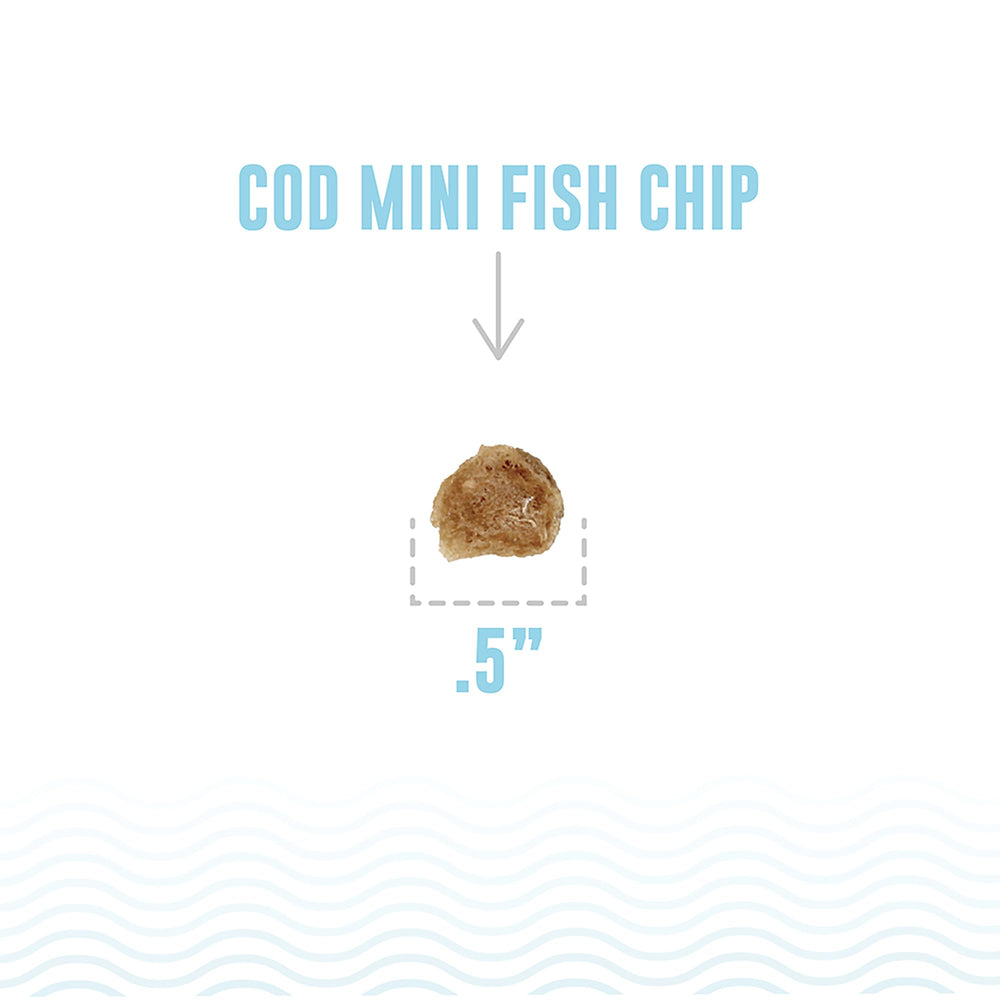 Icelandic+ Mini Fish Chips for small dogs, easy to portion and highly palatable.
