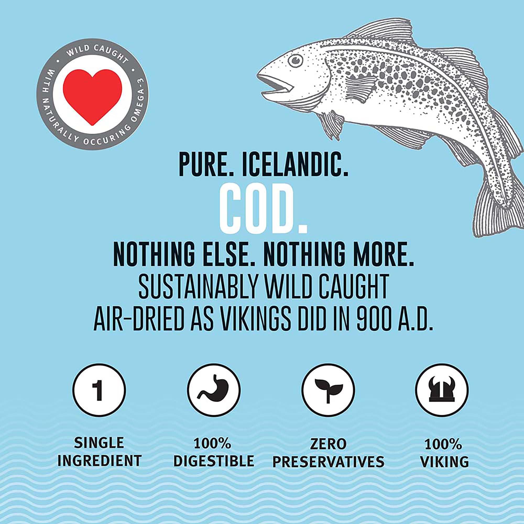 Icelandic+ Mini Fish Chips training treat, compact bite sized for quick rewards.