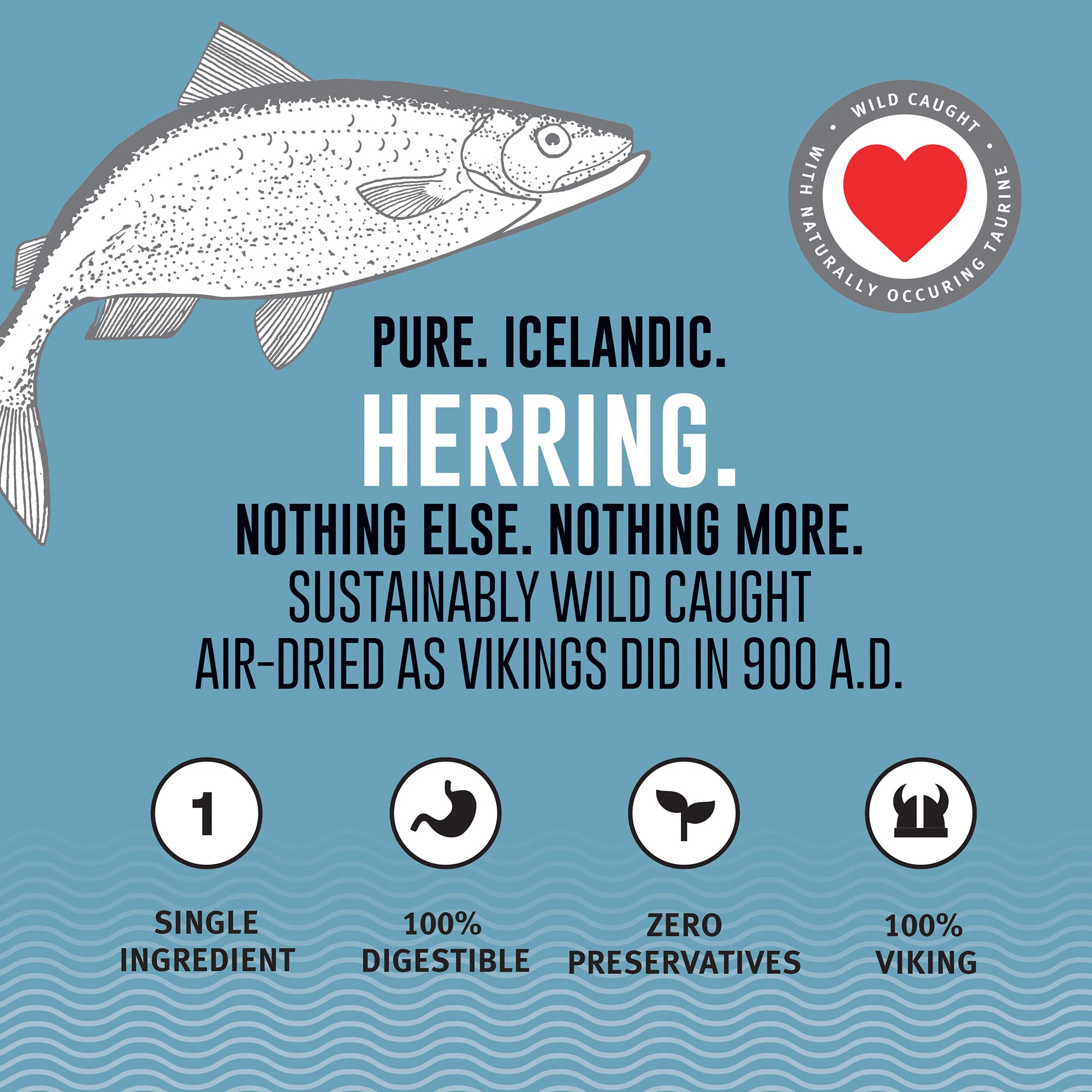 Icelandic+ single-ingredient herring focuses on purity for dogs with sensitivities.