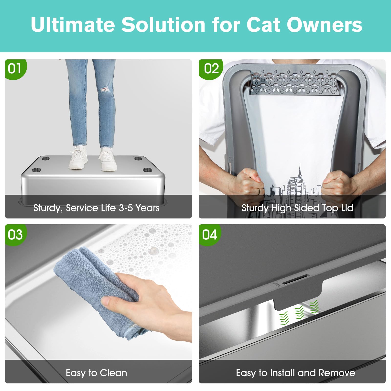 ICYAIR smooth interior bottom simplifies cleaning and maintenance.