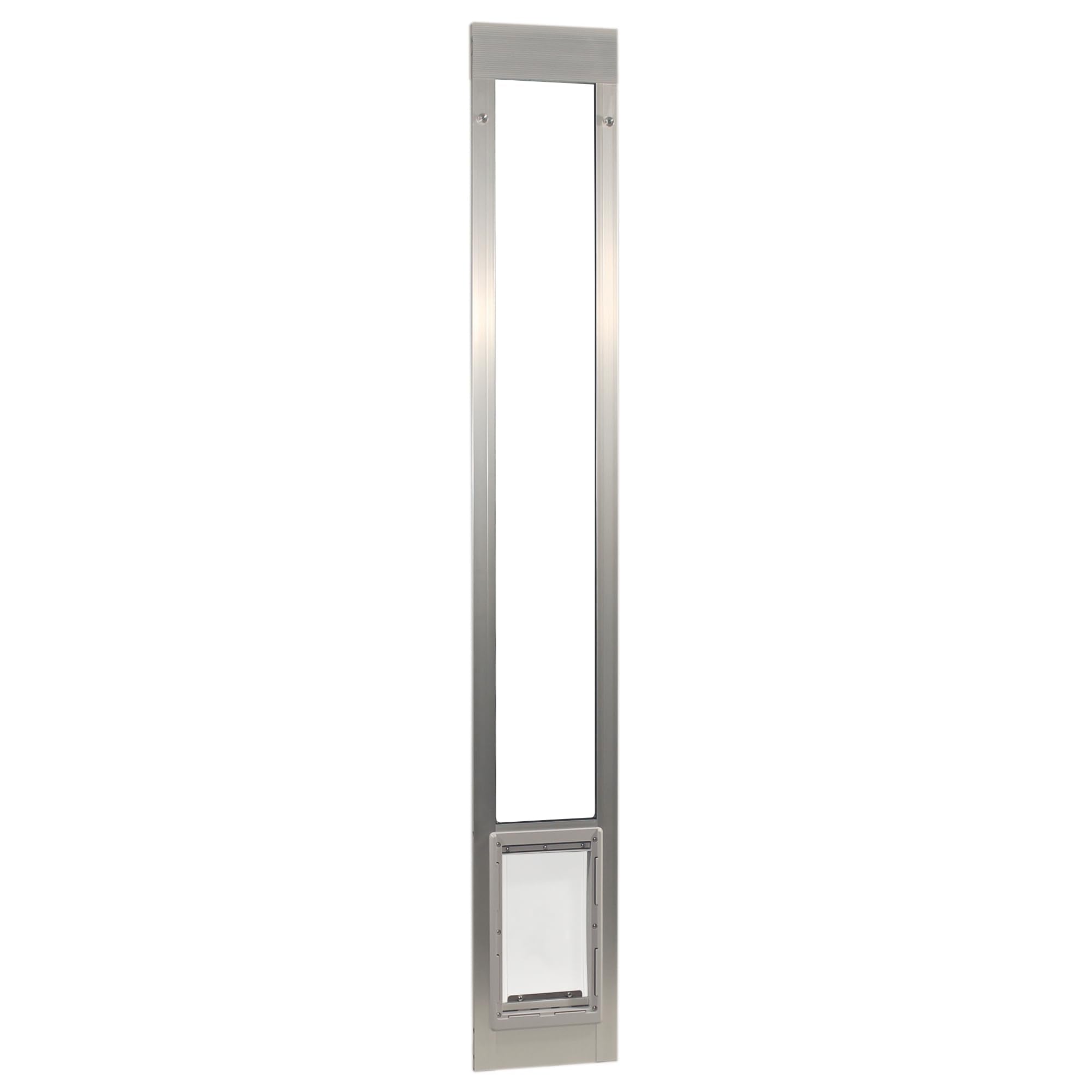 Ideal Pet aluminum patio door installation demonstration for renters