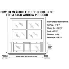 Ideal Pet Products patio panel frame in white with tempered safety glass for durability