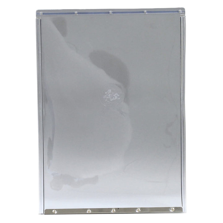Ideal Pet Products clear vinyl replacement flap 15x20 for easy access through plastic and aluminum pet doors