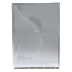 Ideal Pet Products clear vinyl replacement flap 15x20 for easy access through plastic and aluminum pet doors